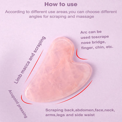 Pure Glow Gua Sha – Lymphatic Drainage & Sculpting Tool